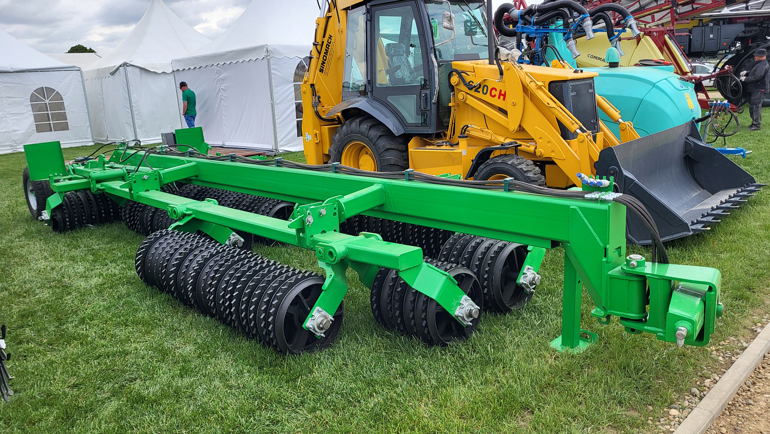 Каток прикатывающий кольчато-зубчатый полевой "Альбатрос"