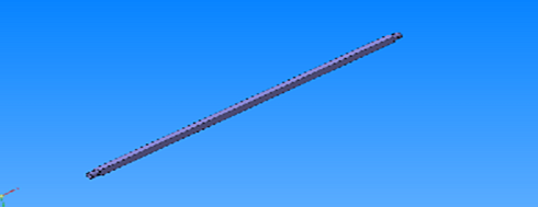 Galucho Ось 223900480 38х1745