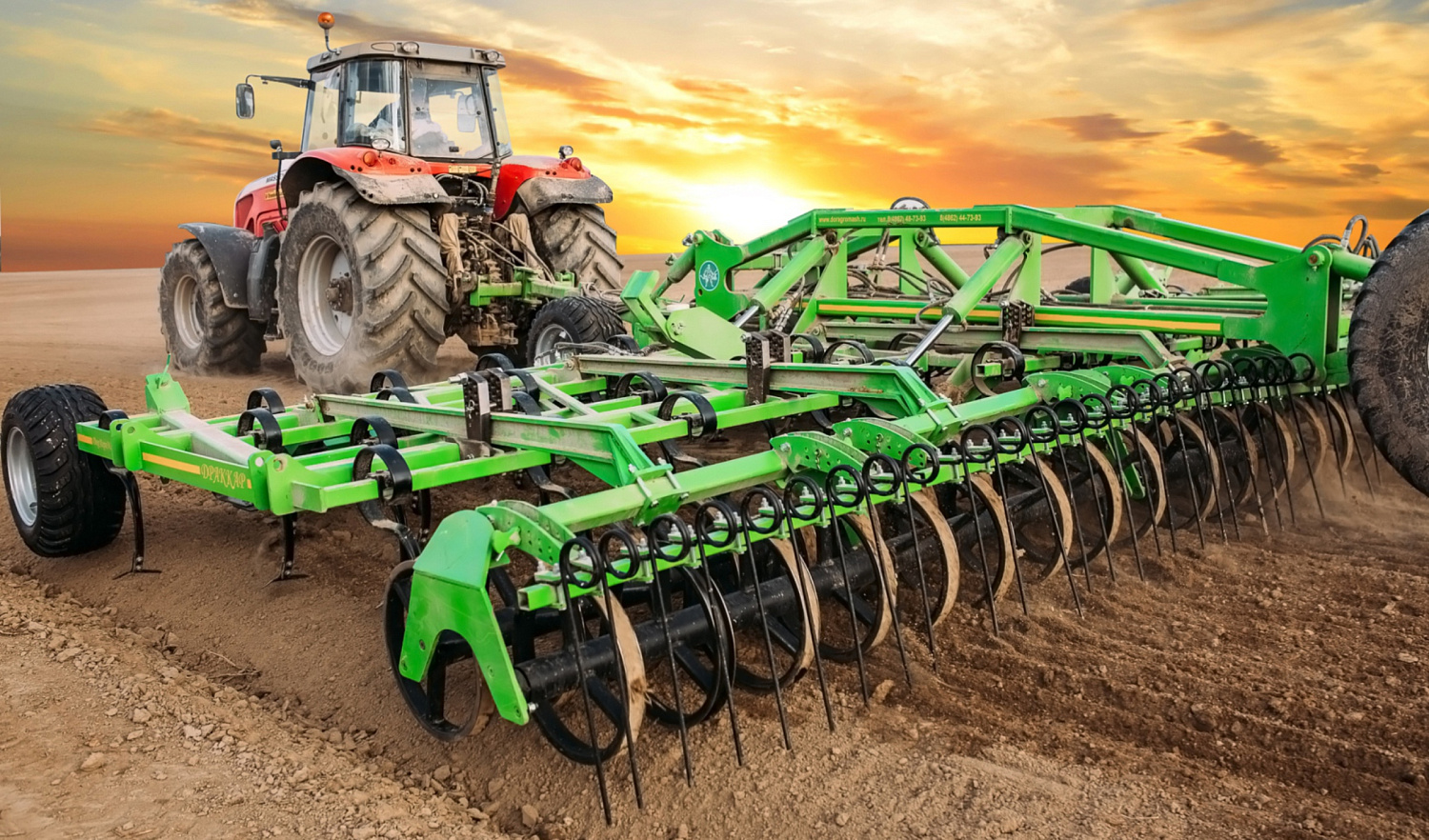 Культиватор предпосевной "Драккар" 9м, 12м